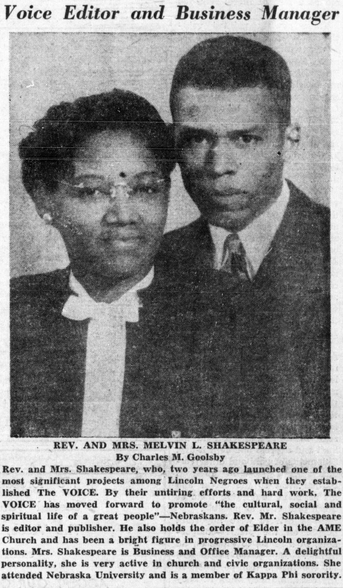Melvin Shakespeare